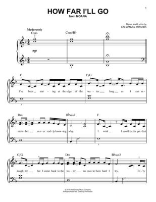 how far i'll go piano sheet music - What if we could time travel and revisit our past?